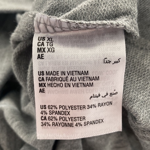 LIGHTWEIGHT cropped sweatshirt XL - Picture 4 of 4